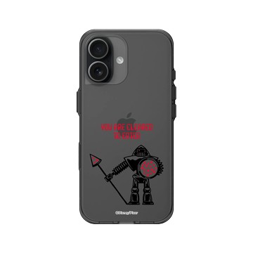 iPhone 17 Clear (相機按鈕) 酷墨灰 - 迪士尼-玩具總動員 Toy Story - 玩具總動員 - Pizza Planet 機器保全