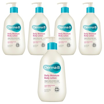 Derma B 日常保濕身體乳 木質香  400ml  5瓶