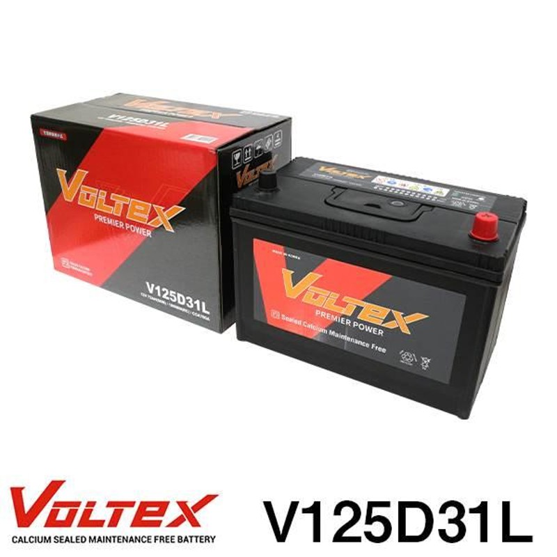 大型商品】 V125D31L キャンター EX TPG-FED90 バッテリー VOLTEX 三菱ふそう 交換 補修 | LINEショッピング