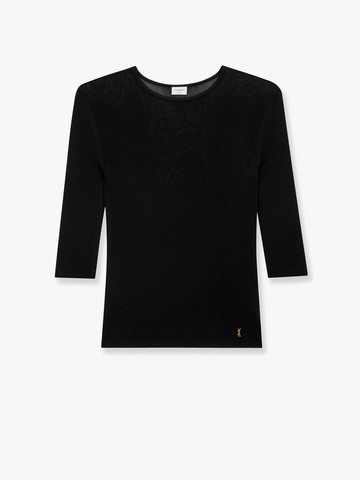 Certified viscose top - SAINT LAURENT - gender_Woman