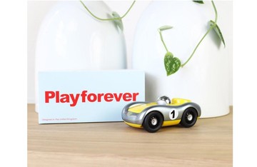 Playforever 流線型賽車 (銀黃) Viglietta