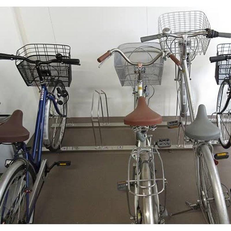 超爆安 サイクルスタンド 自転車ラック CS-G6 スチール溶融亜鉛めっき処理 W2309 D1038 H686mm ダイケン 自転車ラック サイクルスタンド CS-G6 6台用(a-1073013)