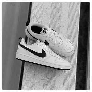 【逢甲 FUZZY】Nike Court Borough Low 2 小Dunk 全白 白黑 BQ5448-104