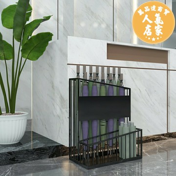 雨傘架 傘架 傘桶 雨傘架商用酒店大堂售樓處傘架家用放傘置物架雨傘收納架客製化LOGO