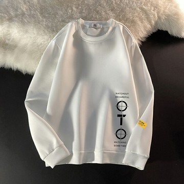 長袖t恤男士春裝新款內搭打底衫寬松大碼潮流百搭體恤上衣服