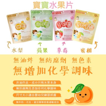 韓國 韓爸田園日記 寶寶乾水果片 優格球 草莓 水果凍乾 果乾 0099