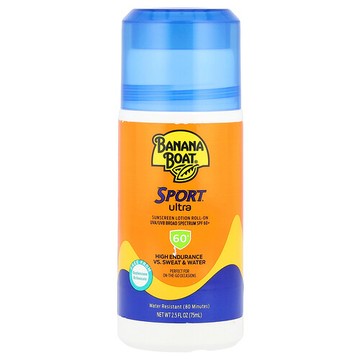 Banana Boat, Sport™ Ultra，走珠型抗曬乳液，SPF 60+，2.5 液量盎司（75 毫升）