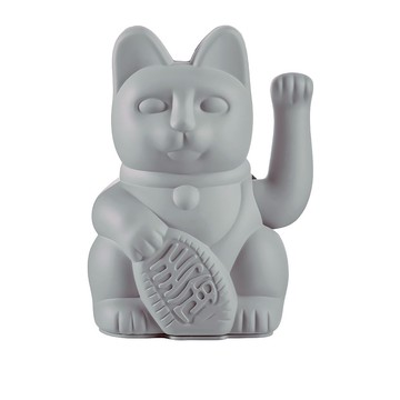 LUCKY CAT｜德國DONKEY 幸運繽紛招財貓 經典灰