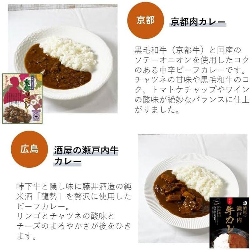 レトルトカレー 詰め合わせ 人気 ブランド 牛 ブランド 豚 6食 セット アレンジレシピ1枚付き