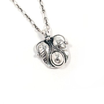 【日本直送 二手美品】Georg Jensen 喬治傑森 項鍊 年度墜飾 1994 傳承系列 銀 925