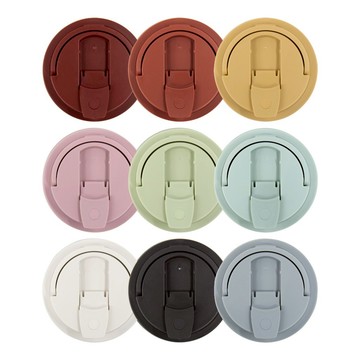 【WOKY 沃廚】渾圓杯770ML/雙層750ml/550ml/ecozen880ml- 專用上蓋(可拆) 二代防漏