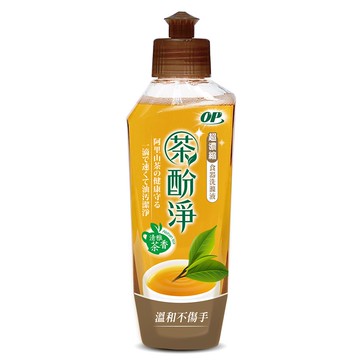 OP茶酚淨洗潔精-清雅茶香 300公克 （包裝隨機出貨）