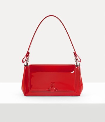 Vivienne Westwood Hazel Medium Handbag Leather Red