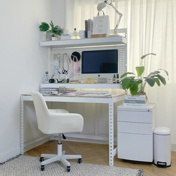 洞洞板機能書桌｜四尺款