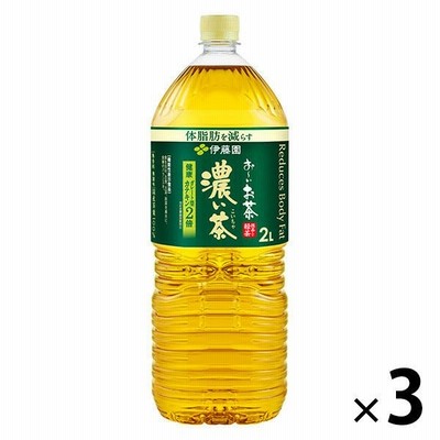伊藤園【機能性表示食品】伊藤園 おーいお茶 濃い茶 2L 1セット（3本）