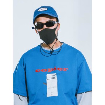 【149元任選三件】玩樂局Onceok復印機標語印花夏圓領短袖男T恤