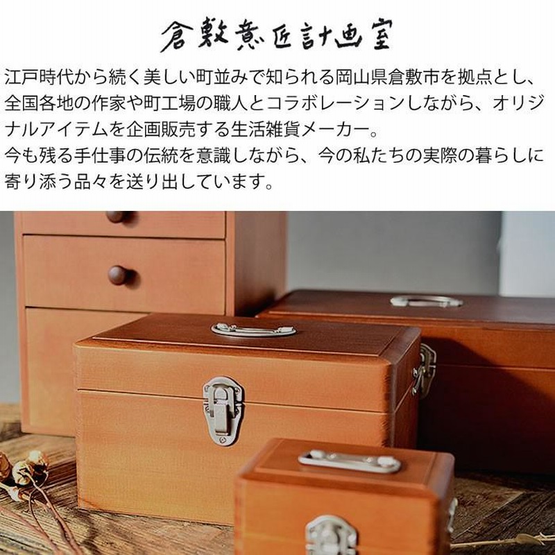 道具箱 収納 ツガのお道具箱 木製 収納ケース おしゃれ かわいい 