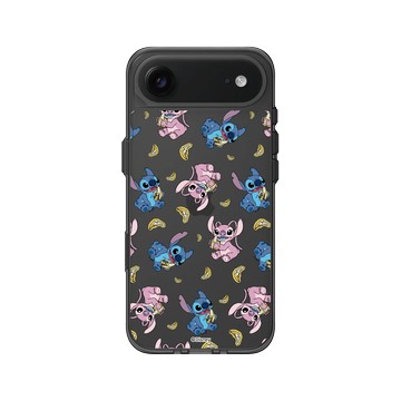 iPhone Air Clear (相機按鈕) 酷墨灰 - 迪士尼-史迪奇 Disney Stitch - 史迪奇 - 安琪與史迪奇