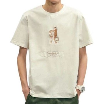 Summer quick drying short sleeved T-shirt for men loose男T恤