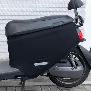 GOGORO 機車車套 GO3 PU皮革材質  素黑  不適用