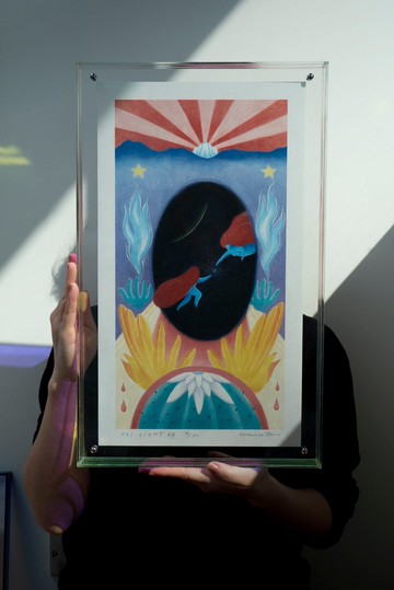 Light 明, 裱框海報 藝術微噴