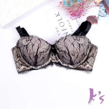 K’s 凱恩絲 有氧蠶絲羅曼史蕾絲親膚內衣(膚色)