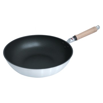 hokua 北陸 Mystar 黑金鋼炒鍋 30cm 輕量級不沾鍋  1個