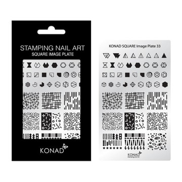 Konad 方型圖案版-sq033