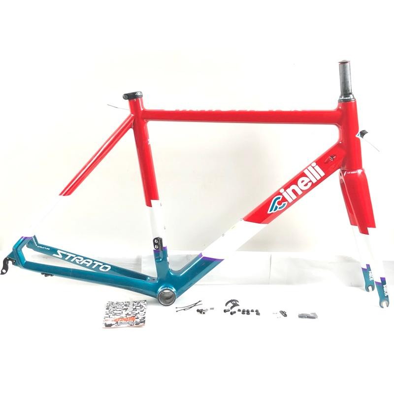 チネリ CINELLI ストラートファスター STRATOFASTER フレームセット 2019 Lサイズ カーボン レッド ホワイト ブルー |  LINEブランドカタログ