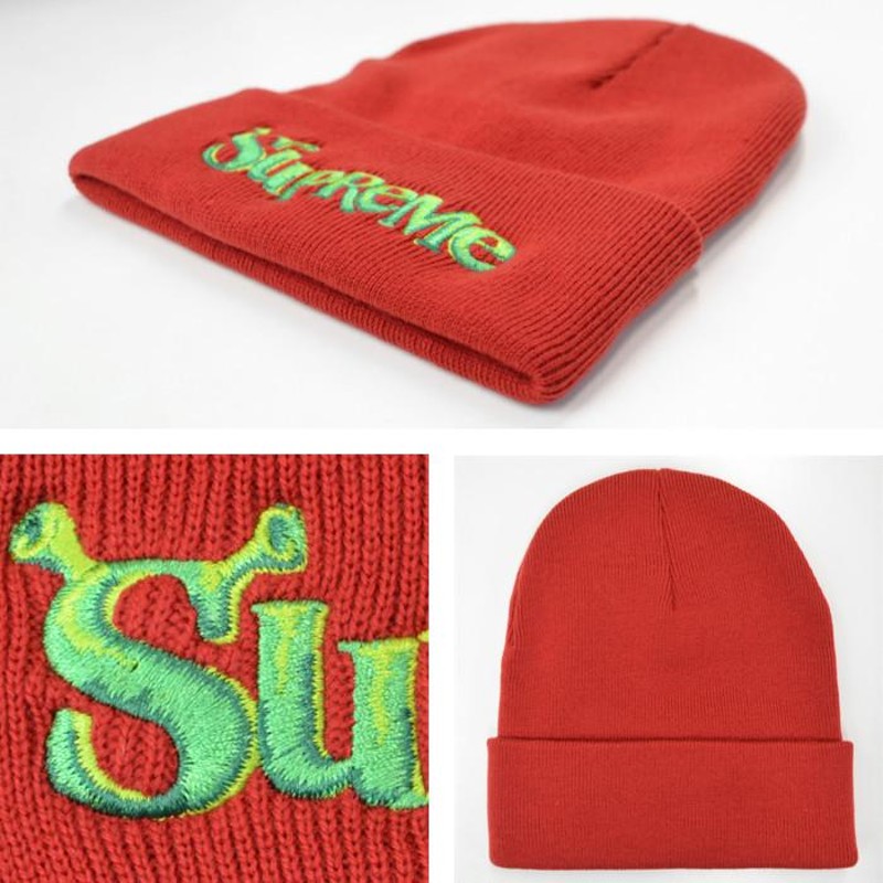 Supreme シュプリーム ニットキャップ SHREK BEANIE ビーニー ニット帽