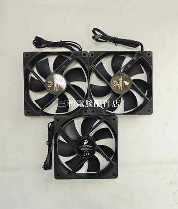 首席玩家 12CM 機箱風扇 小4P介面 正轉 3把 經清灰 二手可回收【三和電腦配件店】
