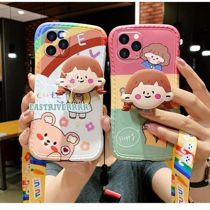 Iphone 12 Miniケース アイフォン12 ミニ ケース Apple 5 4インチ 保護カバー 背面カバー ソフト シリコン リング付き Tpu バンパー 耐衝撃 女の子 かわいい 通販 Lineポイント最大0 5 Get Lineショッピング