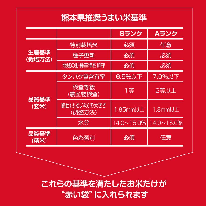 熊本県産 くまさんの輝き 3kg お米 精米 白米 300ｇ×5袋×2箱  3000g 国産