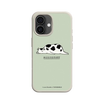 iPhone 16 SolidX 貝殼灰 - ilovedoodle (Lim Heng Swee) - Mooooody 乳牛