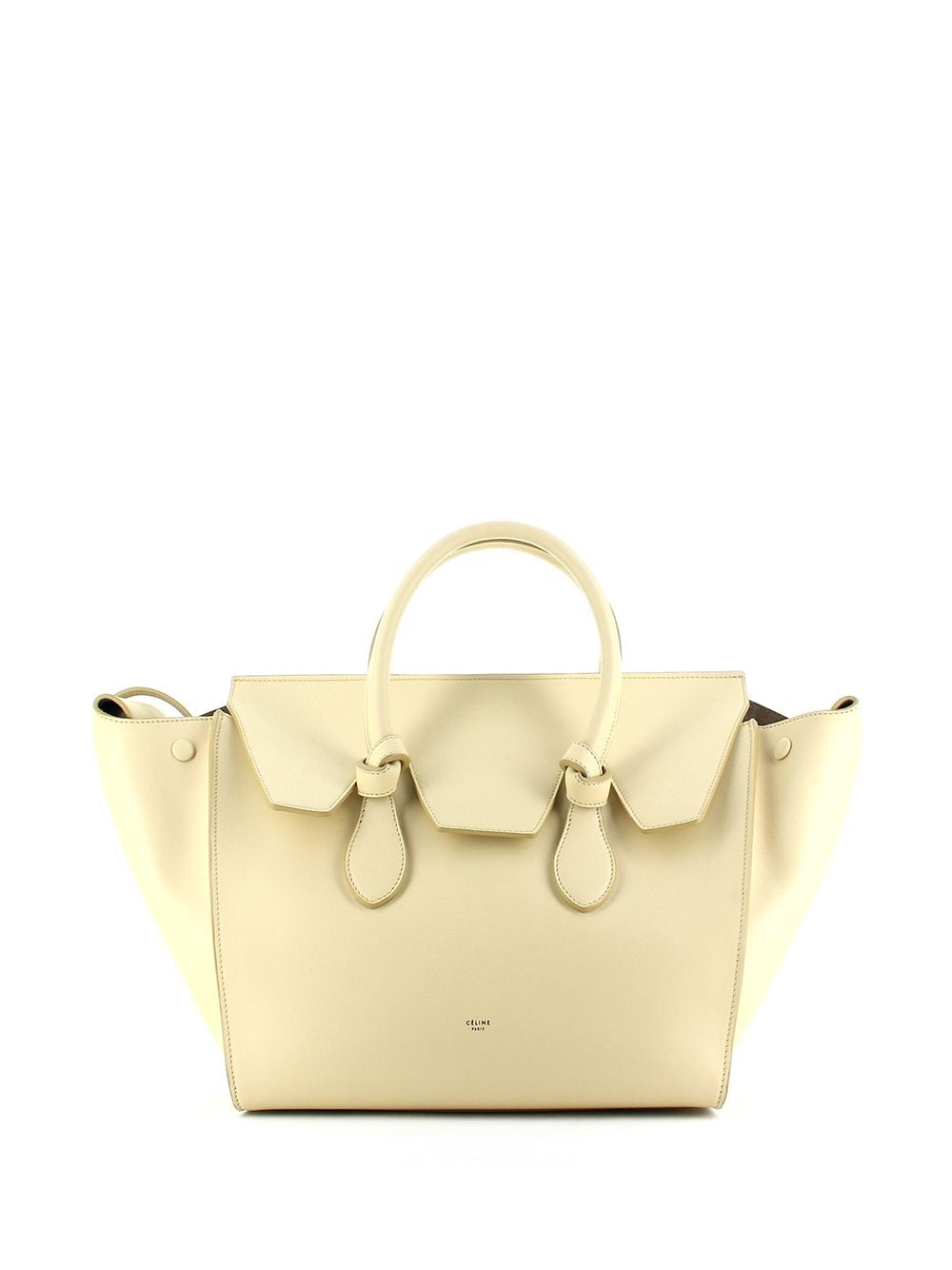Céline Pre-Owned - 2010s pre-owned medium Tie Bag tote - women - Leather/Suede - One Size - Neutrals