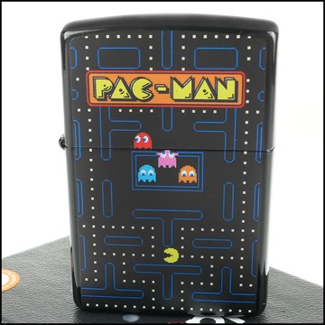 【ZIPPO】日系~南夢宮傳奇遊戲系列-Pac-Man 小精靈圖案設計打火機~大型電玩/任天堂/紅白機/雅達利