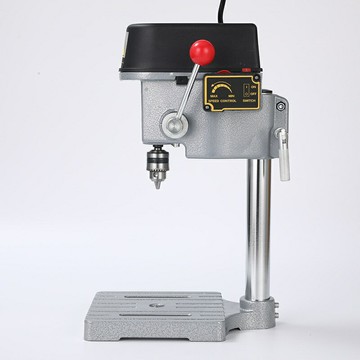 【可開發票】包郵微型臺鑽家用220v480W多功能小型工業佛珠製作迷你小鑽床銑床