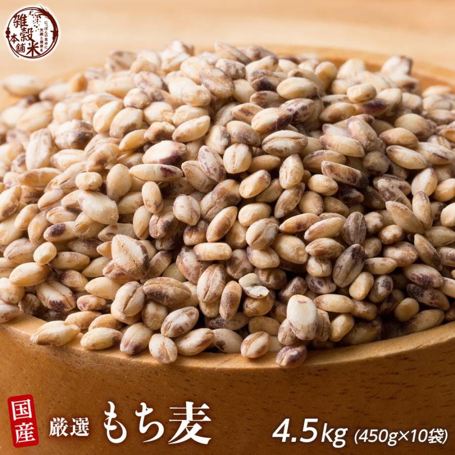 雑穀 雑穀米 国産 もち麦 4.5kg(450g×10袋) （翌日発送） 高品質 厳選 ダイシモチ ダイエット食品 置き換えダイエット 雑穀米本舗