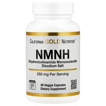 California Gold Nutrition, NMNH 素食膠囊，250 毫克，60 粒