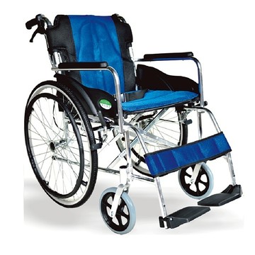 【海夫健康生活館】頤辰醫療 機械式輪椅(未滅菌) 24吋大輪 中置式踏板/可折背/輪椅B款(YC-300)