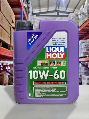 『油工廠』 LIQUI MOLY SYNTHOIL RACE TECH GT1 10W60 油壓穩定性超越