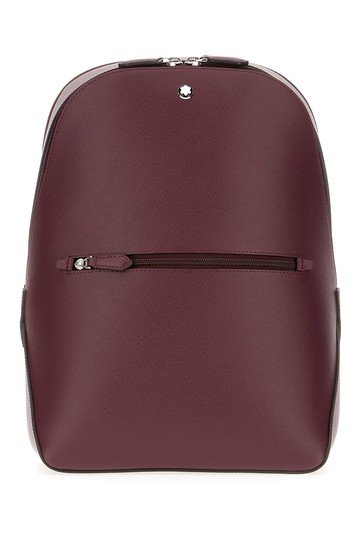 Montblanc Plum Leather Backpack