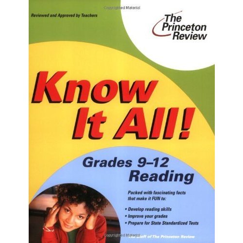 Know It All! Grades 9-12 Reading (K-12 Study Aids)