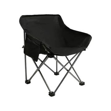 輕量靠背折疊椅 月亮椅 （顏色隨機）