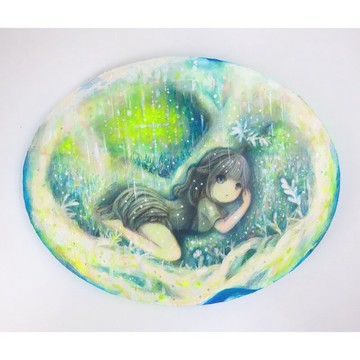 水滴 / 原畫 畫布作品
