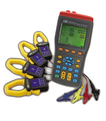 泰菱電子◆ 三相電力分析儀 泰仕 TES-3600N TES TECPEL
