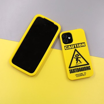 Candies｜Candies x Cloudfield聯名款 當心滑板(黃) - iPhone 12/12 Pro