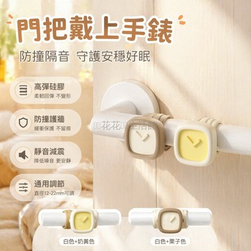 台灣出貨✨ 門把防撞墊 矽膠緩衝保護套 臥室門後防碰擋 可調節設計 居家安全防護