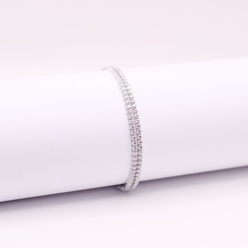 SWAROVSKI 施華洛世奇 Matrix 手鏈 鍍白金色