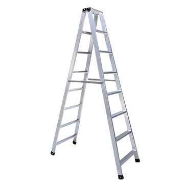 大船回港 加厚滿焊鋁製工作梯-8尺